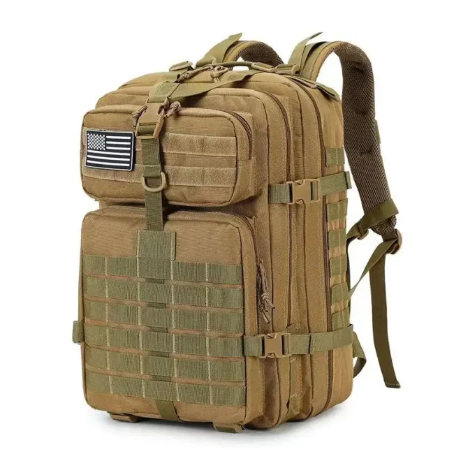 Camping Storage Bag, Hiking Backpack, Outdoor Adventure 3P Tactical Bag, Multifunctional Travel Waterproof Bag, Hunting Bag
